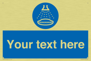 Custom start water spray in launch sequence